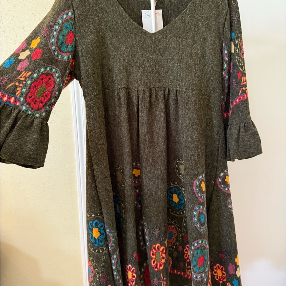 Floral Patterned womens Dress
